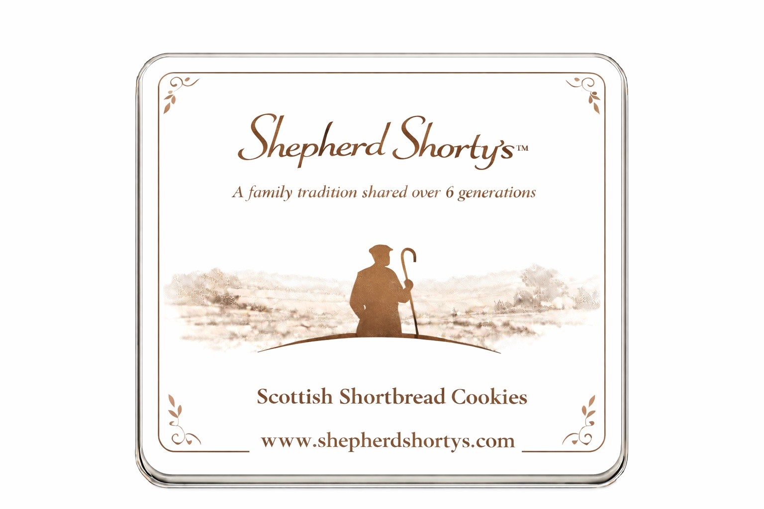 Shepherd Shorty's Scottish Shortbread Cookies tin